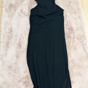 Classic Black Women's Tank Maxi Dress